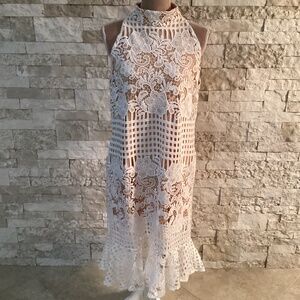 Julian Chang “Marlene” Lace Dress